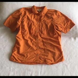 Adventura Burnt Orange SPF Travel Shirt (M)